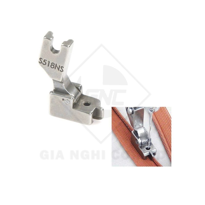 CHÂN VỊT 1 KIM MAY DÂY KÉO GIỌT NƯỚC S518NS CHÂN VỊT 1 KIM MAY DÂY KÉO GIỌT NƯỚC S518NS